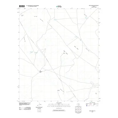 2010 Map of Devil Ridge, 2010 Print