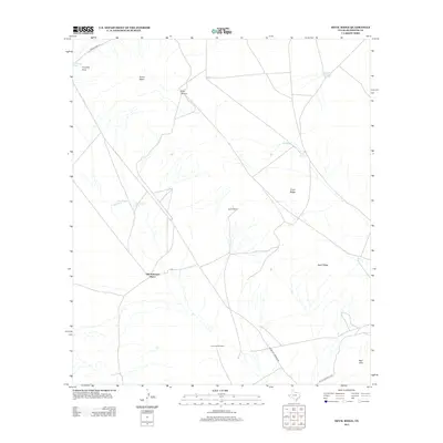 2012 Map of Devil Ridge, 2012 Print