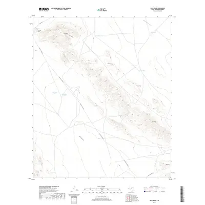 2019 Map of Devil Ridge, 2019 Print