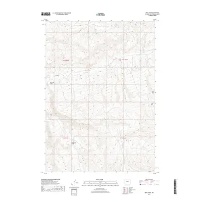 2017 Map of Devil Slide, 2017 Print
