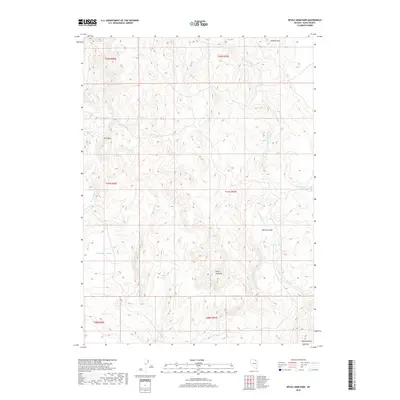 2018 Map of Devils Armchair, 2018 Print