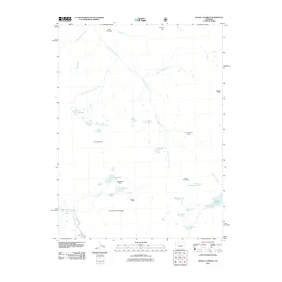 2011 Map of Devils Causeway, 2011 Print