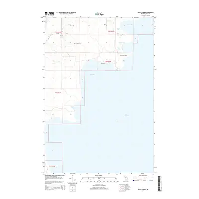 2014 Map of Devils Corner, 2014 Print