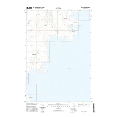 2017 Map of Devils Corner, 2017 Print