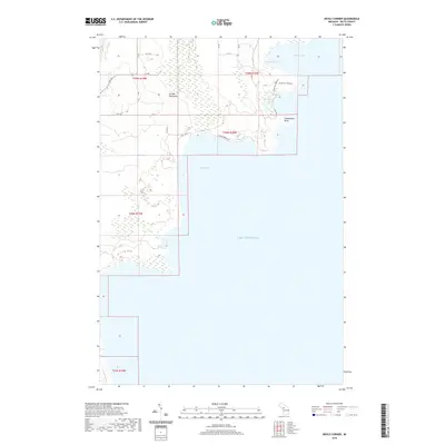 2019 Map of Devils Corner, 2019 Print