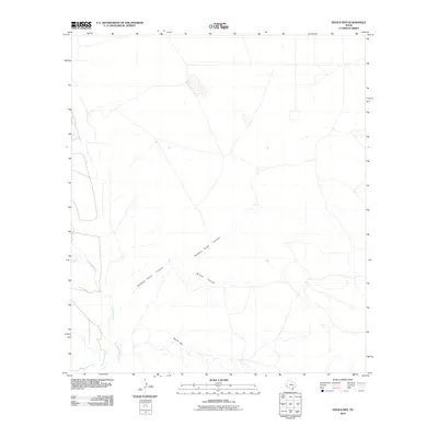 2010 Map of Devils Den, 2010 Print