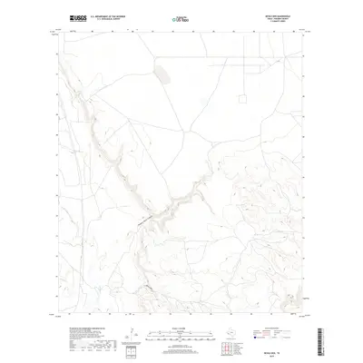 2019 Map of Devils Den, 2019 Print