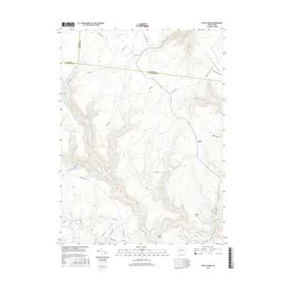 2016 Map of Devils Elbow, 2016 Print