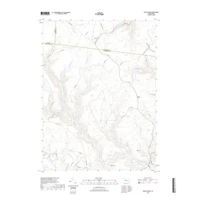 2019 Map of Devils Elbow, 2019 Print