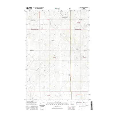 2014 Map of Devils Fence, 2014 Print