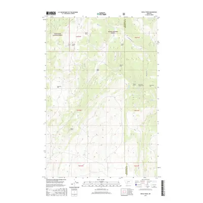 2017 Map of Devils Fence, 2017 Print