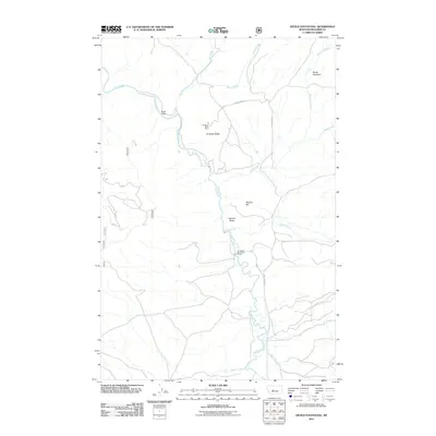 2011 Map of Devils Footstool, 2011 Print