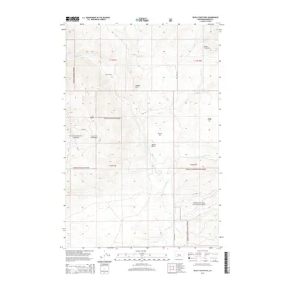 2014 Map of Devils Footstool, 2014 Print