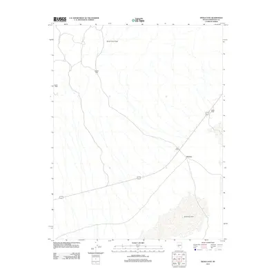 2012 Map of Devils Gate, 2012 Print