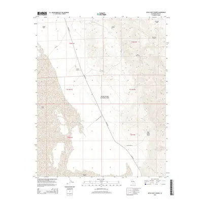 2015 Map of Devils Golf Course, 2015 Print