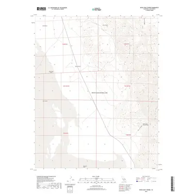 2018 Map of Devils Golf Course, 2018 Print