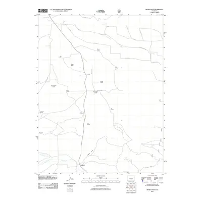 2011 Map of Devils Gulch, 2011 Print