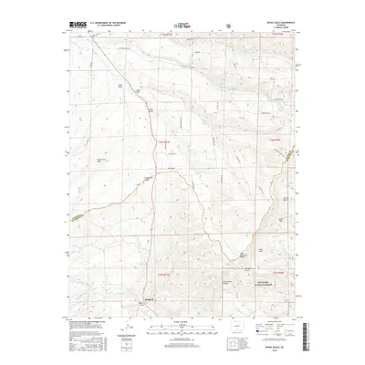 2016 Map of Devils Gulch, 2016 Print