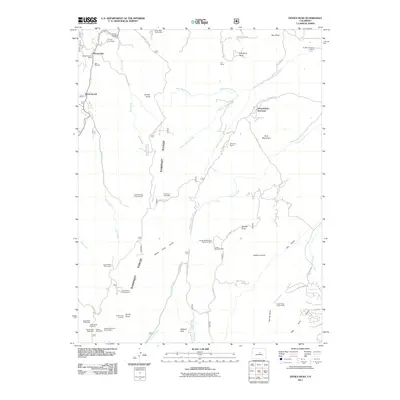 2011 Map of Devils Head, 2011 Print