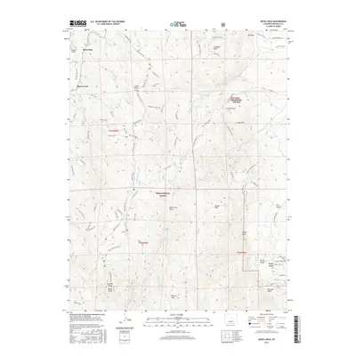 2016 Map of Devils Head, 2016 Print