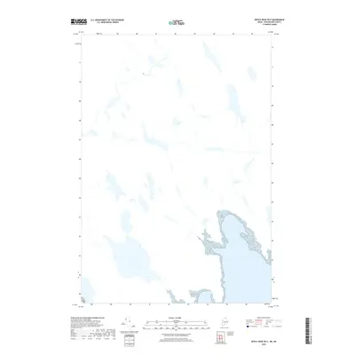 2018 Map of Devils Head OE E, 2018 Print