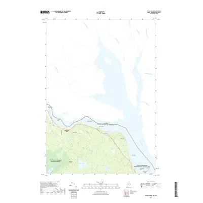 2021 Map of Devils Head, 2021 Print