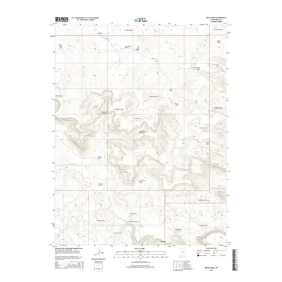 2014 Map of Devils Hole, 2014 Print