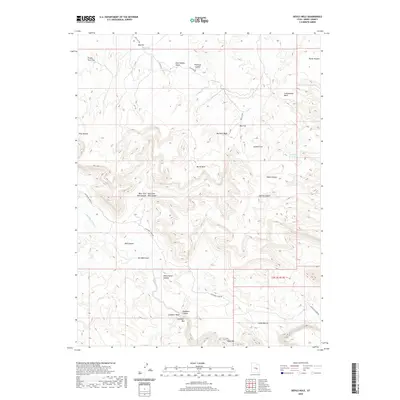 2020 Map of Devils Hole, 2020 Print