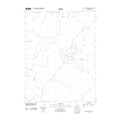 2010 Map of Devils Hole Gulch, 2010 Print
