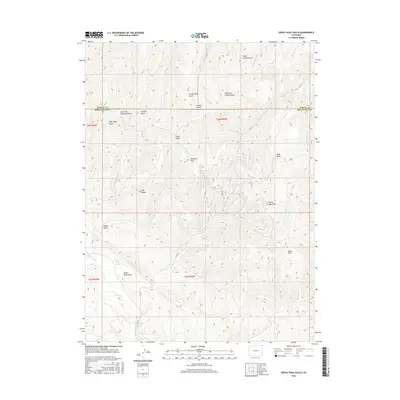 2016 Map of Devils Hole Gulch, 2016 Print