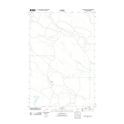 2011 Map of Devils Hole Lake, 2011 Print