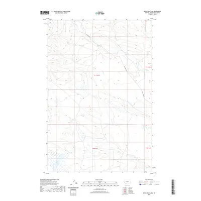 2020 Map of Devils Hole Lake, 2020 Print