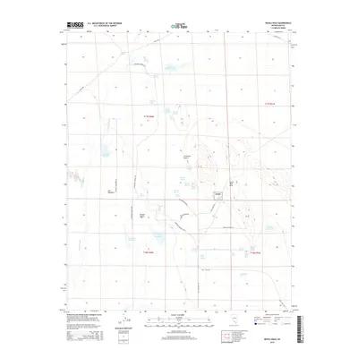 2015 Map of Devils Hole, 2015 Print