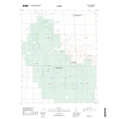 2018 Map of Devils Hole, 2018 Print