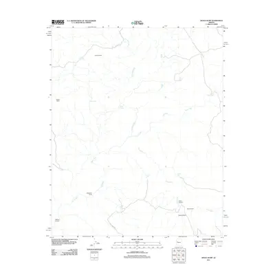 2011 Map of Devils Hump, 2011 Print