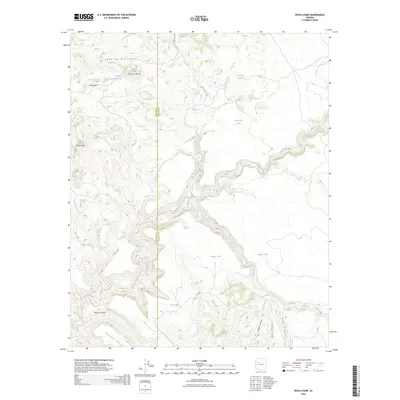 2026 Map of Devils Hump, 2026 Print