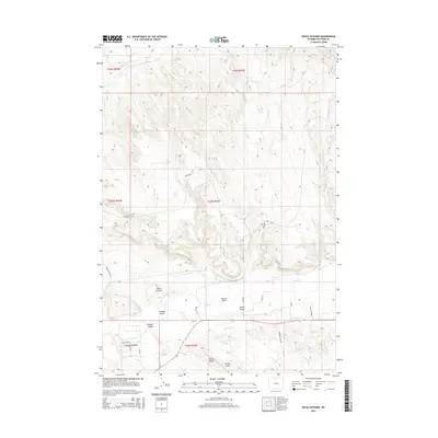2015 Map of Devils Kitchen, 2015 Print
