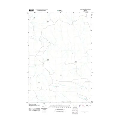 2011 Map of Devils Kitchen, 2011 Print