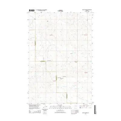 2014 Map of Devils Kitchen, 2014 Print