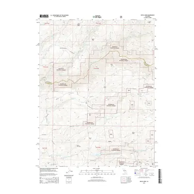 2015 Map of Devils Nose, 2015 Print