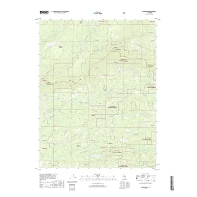 2018 Map of Devils Nose, 2018 Print