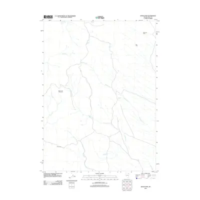 2012 Map of Devils Pass, 2012 Print