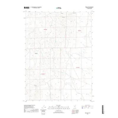 2018 Map of Devils Pass, 2018 Print