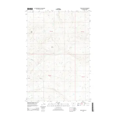 2014 Map of Devils Pocket, 2014 Print