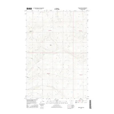 2017 Map of Devils Pocket, 2017 Print