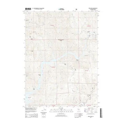 2015 Map of Devils Rock, 2015 Print