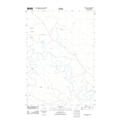 2012 Map of Devils Run, 2012 Print