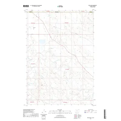 2017 Map of Devils Run, 2017 Print