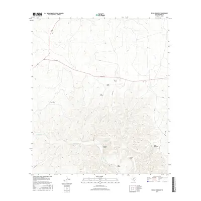 2016 Map of Devils Sinkhole, 2016 Print