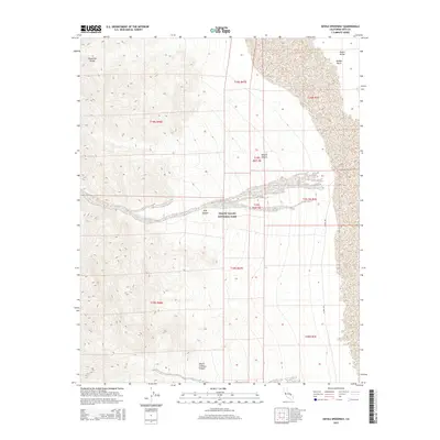 2015 Map of Devils Speedway, 2015 Print